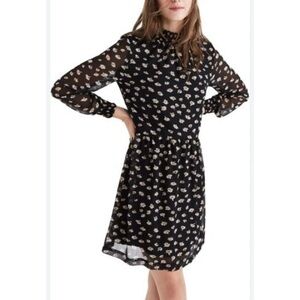 Madewell Black Mistlight Dress